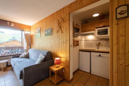 Urlaub in den Bergen Studio Schlafnische 4 Personen (05) - Domanial B - La Clusaz - Küche