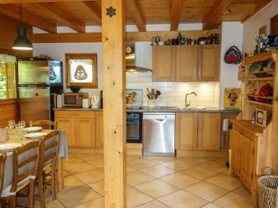 Vakantie in de bergen Chalet 5 kamers 8 personen (1) - Du Bulle - Saint Gervais - Woonkamer