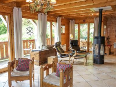 Vakantie in de bergen Chalet 5 kamers 8 personen (1) - Du Bulle - Saint Gervais - Woonkamer