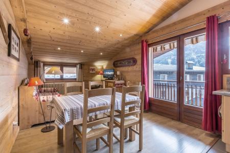 Vakantie in de bergen Appartement 3 kamers 5 personen (03) - Escale Blanche - La Clusaz - Woonkamer