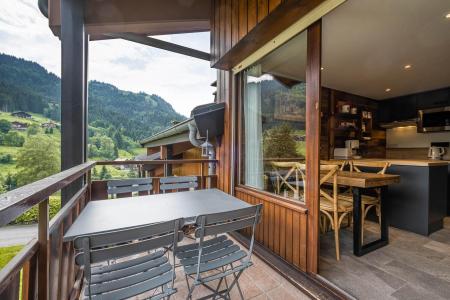 Vakantie in de bergen Appartement 2 kamers bergnis 4 personen (12) - ETALIERE - La Clusaz - Balkon