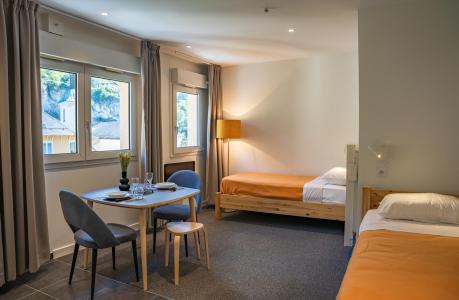 Urlaub in den Bergen Studio für 2 Personen (SM2 - Moderne (sans balcon)) - Eureca - Brides Les Bains - Wohnzimmer