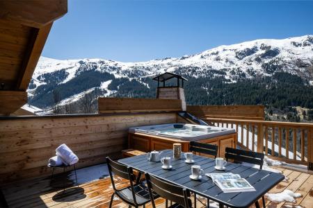 Urlaub in den Bergen 4 Zimmer Maisonettewohnung für 6 Personen (I01) - Falcon - Méribel - Terrasse