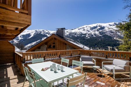 Vacances en montagne Appartement 4 pièces 6 personnes (G11) - Falcon - Méribel - Terrasse