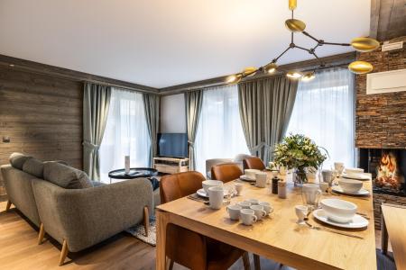 Urlaub in den Bergen Wohnung 3 Zimmer Kabine 4-6 Personen (D02) - Falcon - Méribel - Wohnzimmer