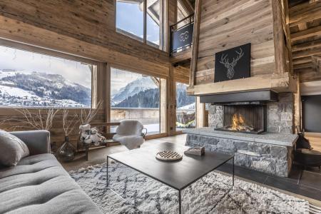 Каникулы в горах Шале 5 комнат 11 чел. - Family Lodge - La Clusaz - Салон