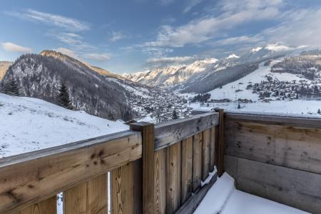 Urlaub in den Bergen 5 Zimmer Chalet für 11 Personen - Family Lodge - La Clusaz - Balkon