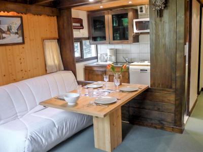 Vakantie in de bergen Appartement 1 kamers 4 personen (4) - Grand Roc - Chamonix - Woonkamer