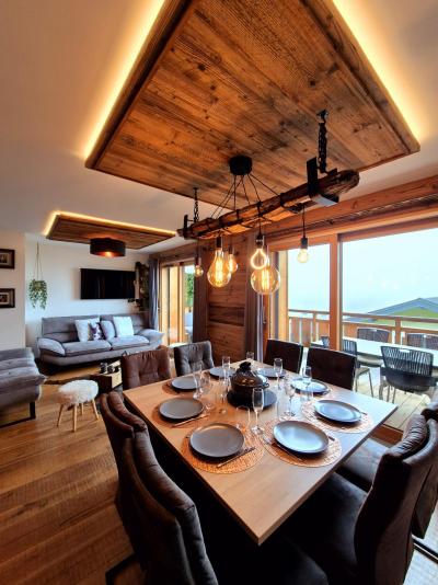 Vacances en montagne Appartement 4 pièces duplex cabine 6-8 personnes (81) - Grand Théâtre - Les Gets - Coin repas
