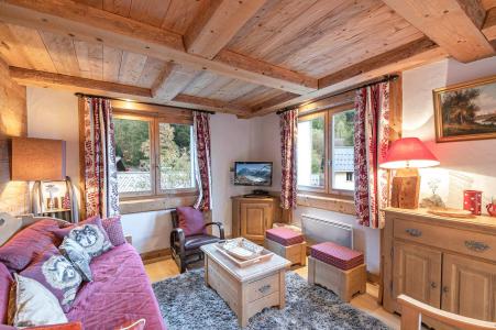 Urlaub in den Bergen 3-Zimmer-Appartment für 6 Personen - Hameau de la Blaitiere - Chamonix - Wohnzimmer