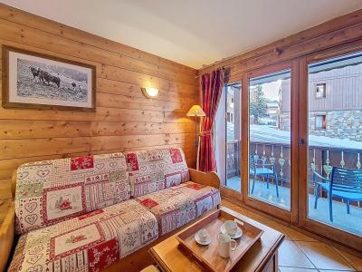 Holiday in mountain resort 2 room apartment 4 people (F3) - Hameau des Airelles - Les Menuires - Living room