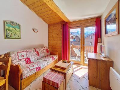 Urlaub in den Bergen 2-Zimmer-Appartment für 4 Personen (D18) - Hameau des Airelles - Les Menuires - Wohnzimmer