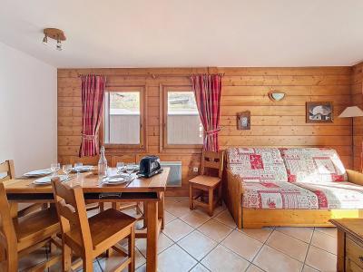 Vakantie in de bergen Appartement 3 kamers 6 personen (B18) - Hameau des Airelles - Les Menuires - Woonkamer