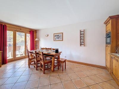 Vakantie in de bergen Appartement duplex 4 kamers 8 personen (B21) - Hameau des Airelles - Les Menuires - Woonkamer