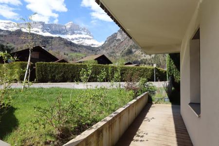 Rent in ski resort 4 room apartment 6 people (H798) - HAMEAU DES REINES - Les Houches - Summer outside