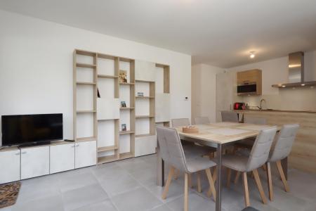 Vakantie in de bergen Appartement 4 kamers 6 personen (H798) - HAMEAU DES REINES - Les Houches - Woonkamer