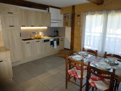 Vakantie in de bergen Studio 4 personen - Hameau du Praz - Arêches-Beaufort - Woonkamer