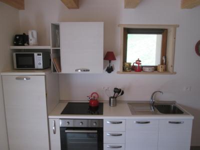 Vacaciones en montaña Apartamento 3 piezas mezzanine para 5 personas - Hameau le Pontet - Arêches-Beaufort - Kitchenette