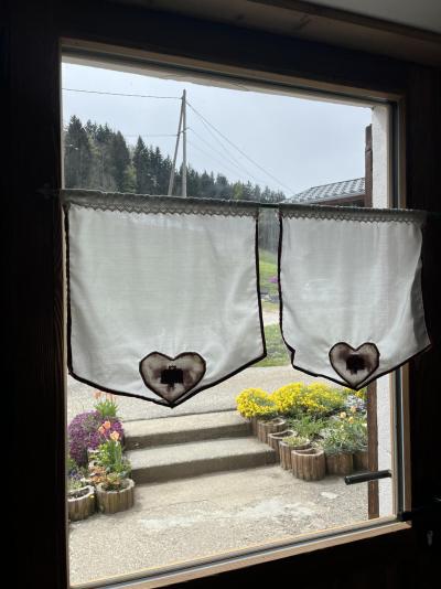 Urlaub in den Bergen 4 Zimmer Maisonettewohnung für 6 Personen - Hameau les Envers - Arêches-Beaufort - Wohnzimmer