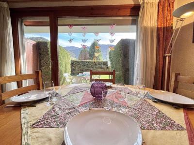 Vakantie in de bergen Studio 4 personen (B02) - HAUTS DE PRAZ - Praz sur Arly - Woonkamer