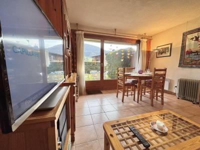 Vakantie in de bergen Studio 4 personen (B02) - HAUTS DE PRAZ - Praz sur Arly - Woonkamer