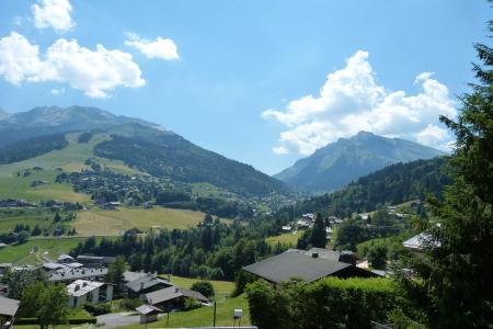 Urlaub in den Bergen 2-Zimmer-Berghütte für 4 Personen (01) - HAUTS DES RIFFROIDS A - La Clusaz - Terrasse