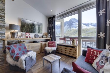 Holiday in mountain resort 4 room duplex apartment 8 people (B148) - Hauts Du Val Claret B1 - Tignes - Living room