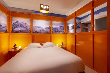 Vacances en montagne Chambre 2 personnes (TELEPHERIQUE) - Hôtel Base Camp Lodge - Les Arcs - Lit double