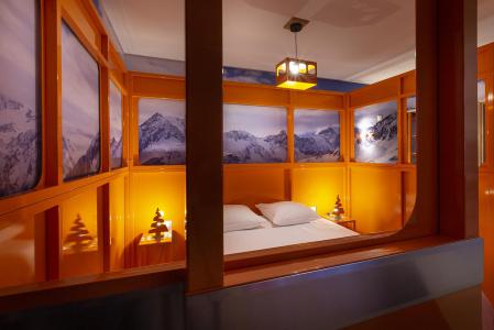 Urlaub in den Bergen Schalfzimmer für 2 Personen (TELEPHERIQUE) - Hôtel Base Camp Lodge - Les Arcs - Doppelbett