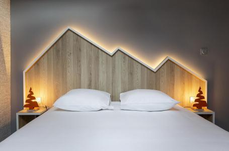 Holiday in mountain resort Suite 1-2 people (ISERAN) - Hôtel Base Camp Lodge - Les Arcs - Bedroom