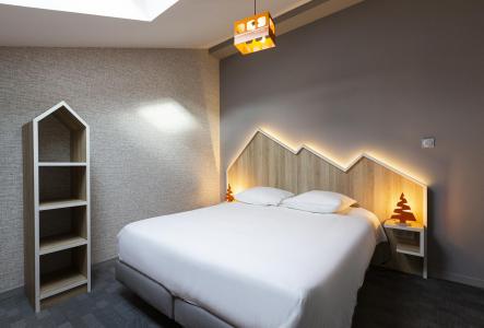Holiday in mountain resort Suite 1-2 people (ISERAN) - Hôtel Base Camp Lodge - Les Arcs - Double bed