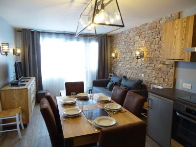 Vakantie in de bergen Appartement 3 kamers 6 personen (301) - Hôtel de la Falaise - Avoriaz - Woonkamer