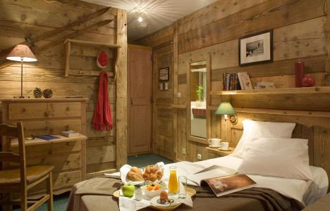 Каникулы в горах Номер с одной двуспальной/двумя односпальными кроватями (2 человека) (Cocoon) - Hôtel des 3 Vallées - Val Thorens - Комната