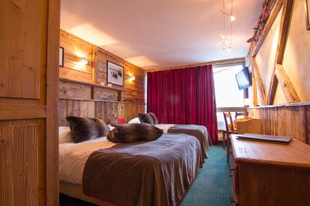 Каникулы в горах Номер с одной двуспальной/двумя односпальными кроватями (2 человека) (Cocoon) - Hôtel des 3 Vallées - Val Thorens - Двухспальная кровать