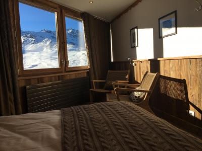 Каникулы в горах Номер с одной двуспальной/двумя односпальными кроватями (2 человека) (Véranda Cocoon) - Hôtel des 3 Vallées - Val Thorens - Двухспальная кровать