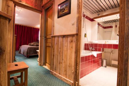 Vacaciones en montaña Habitación cuádruple (4 personas) - Hôtel des 3 Vallées - Val Thorens - Cuarto de baño