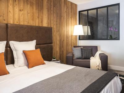 Urlaub in den Bergen  (Cocon) - Hôtel Écrin Blanc - Courchevel - Schlafzimmer