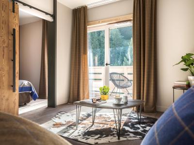 Vacances en montagne Grande Suite Cabine Supérieure 6 personnes - Hôtel Écrin Blanc - Courchevel - Chambre