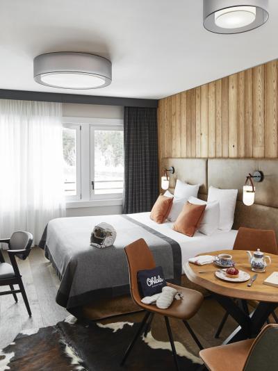 Urlaub in den Bergen Schalfzimmer für 2 Personen (Cocon) - Hôtel Écrin Blanc - Courchevel - Schlafzimmer