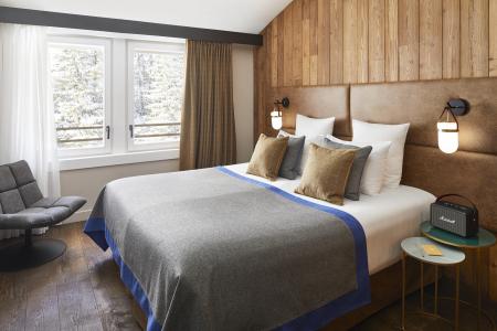 Urlaub in den Bergen Hôtel Écrin Blanc - Courchevel - Schlafzimmer