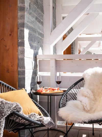 Urlaub in den Bergen Superior Suite 4 Personen - Hôtel Écrin Blanc - Courchevel - Balkon