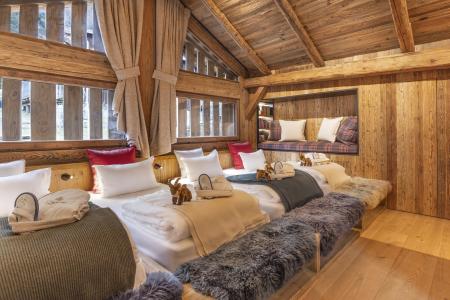 Vacances en montagne Chalet triplex 8 pièces 16 personnes - Hôtel l'Armancette - Saint Gervais - Chambre