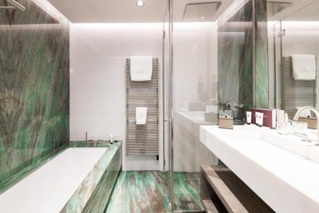 Holiday in mountain resort Duplex room 4 people - Hôtel l'Armancette - Saint Gervais - Bathroom
