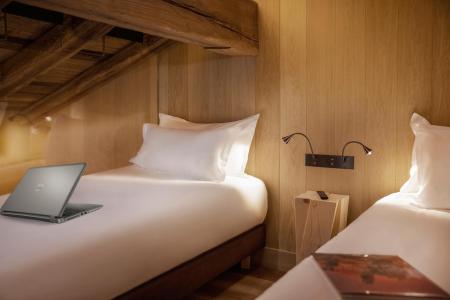 Holiday in mountain resort Duplex room 6 people - Hôtel l'Armancette - Saint Gervais - Bedroom