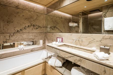 Vacaciones en montaña Habitación duplex para 4 personas - Hôtel l'Armancette - Saint Gervais - Cuarto de baño