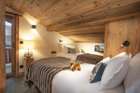 Holiday in mountain resort  (Mont-Blanc) - Hôtel l'Armancette - Saint Gervais - Bedroom