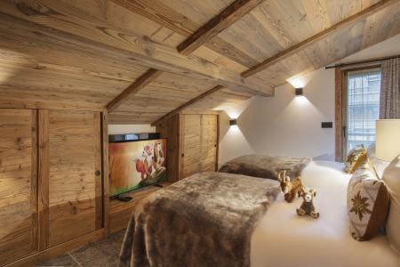 Holiday in mountain resort  (Mont-Blanc) - Hôtel l'Armancette - Saint Gervais - Bedroom