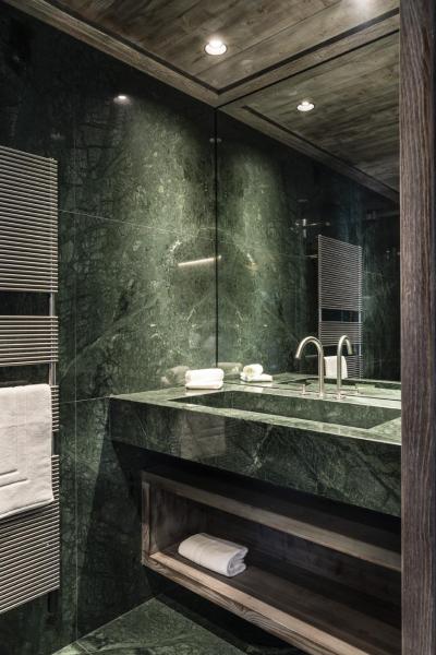 Vacances en montagne Suite Junior 2 personnes - Hôtel l'Armancette - Saint Gervais - Salle d'eau