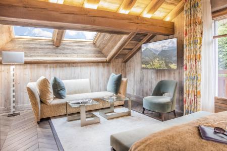 Vacances en montagne Suite Junior 2 personnes - Hôtel l'Armancette - Saint Gervais - Séjour