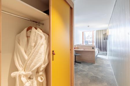 Vacaciones en montaña Habitación 2 personas () - Hôtel La Cachette - Les Arcs - Habitación